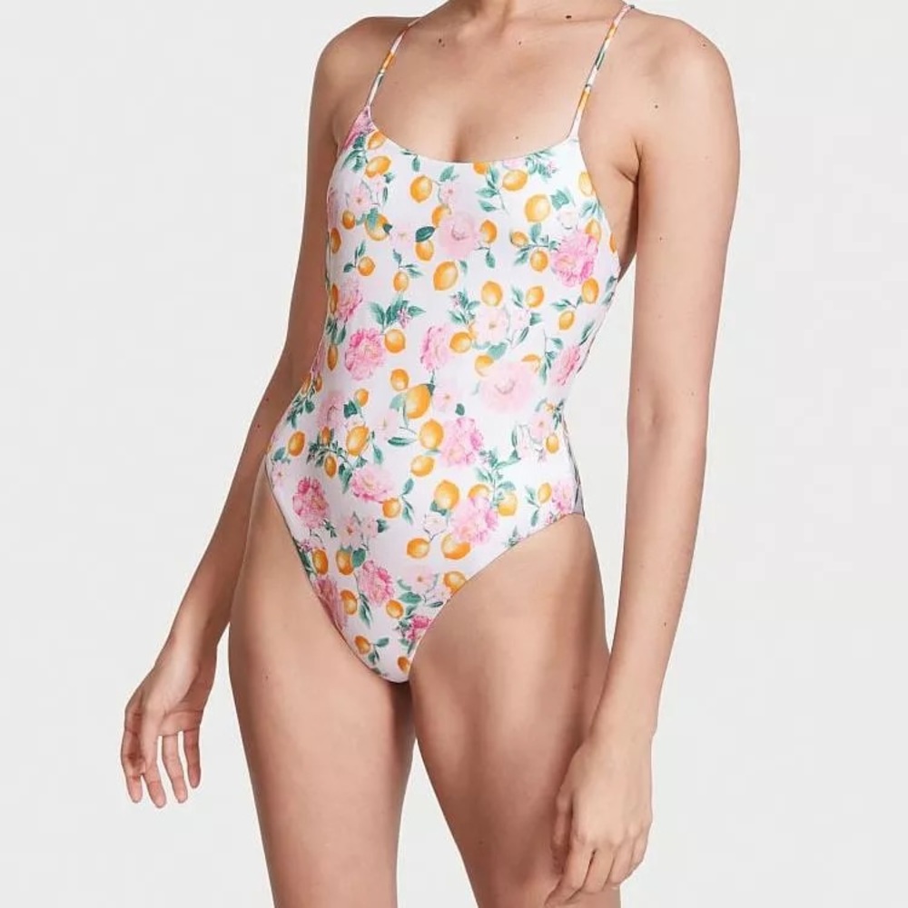 Victorias Secret high leg sexy lemon one piece cheeky